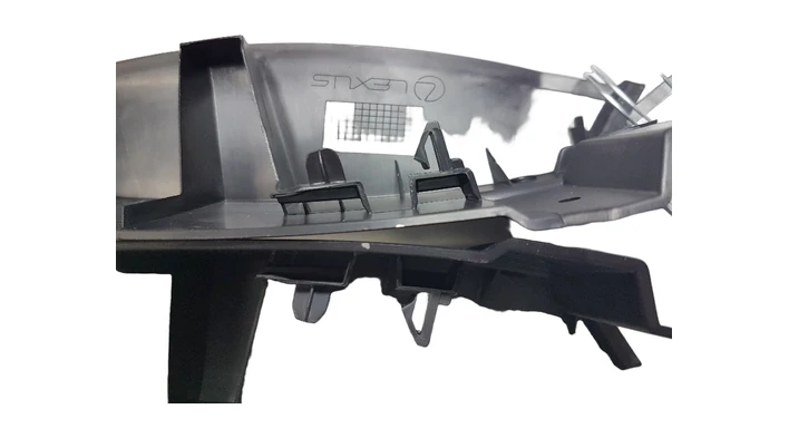 Lexus Right Hand Rear Door Panel Protector #67857-F6010 | parts